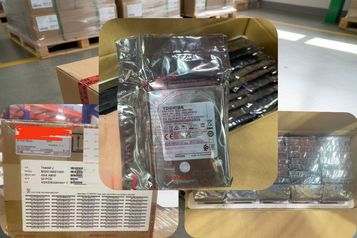 Toshiba 1tb 2.5inch HDD MQ01ABD100V with Original Package Available in Hongkong