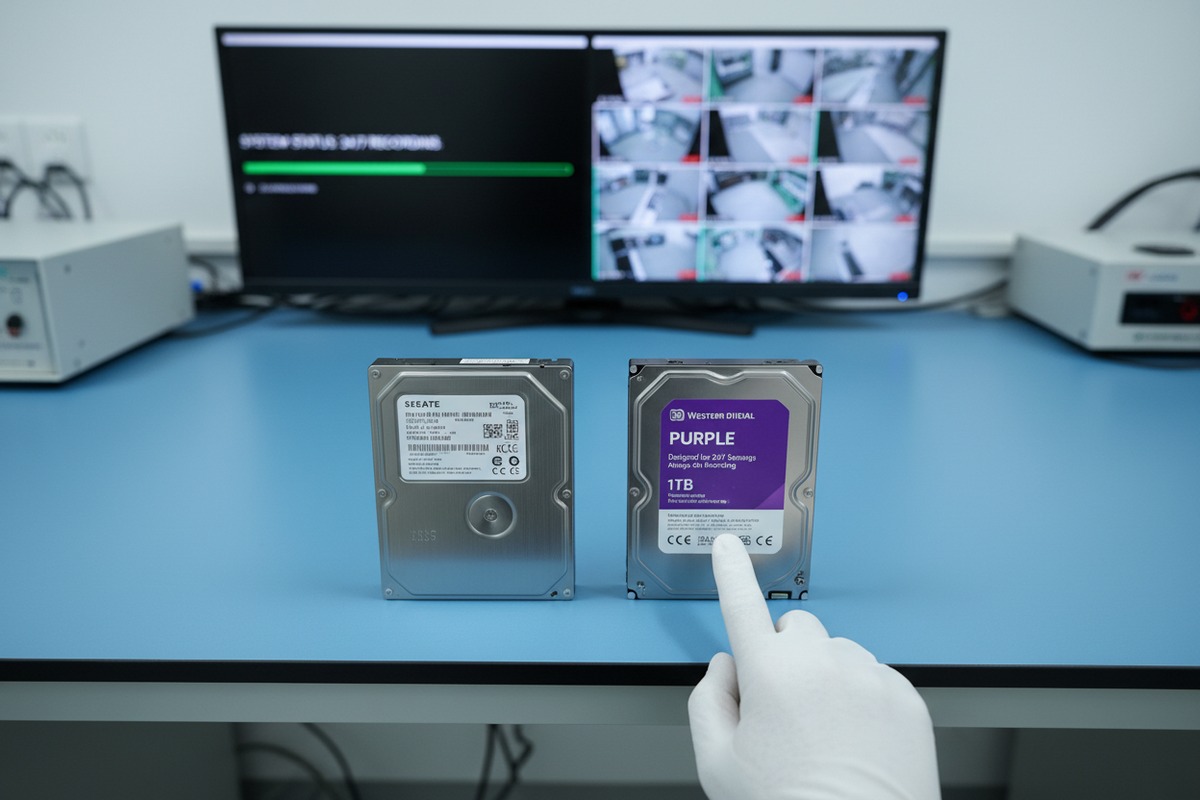 How Do 1TB Surveillance HDDs Differ From Standard PC Hard Drives When Sourcing for DVR/NVR?