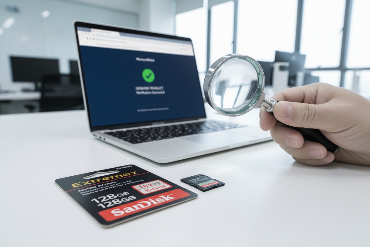 How to Verify Genuine SanDisk Extreme microSDXC Cards?