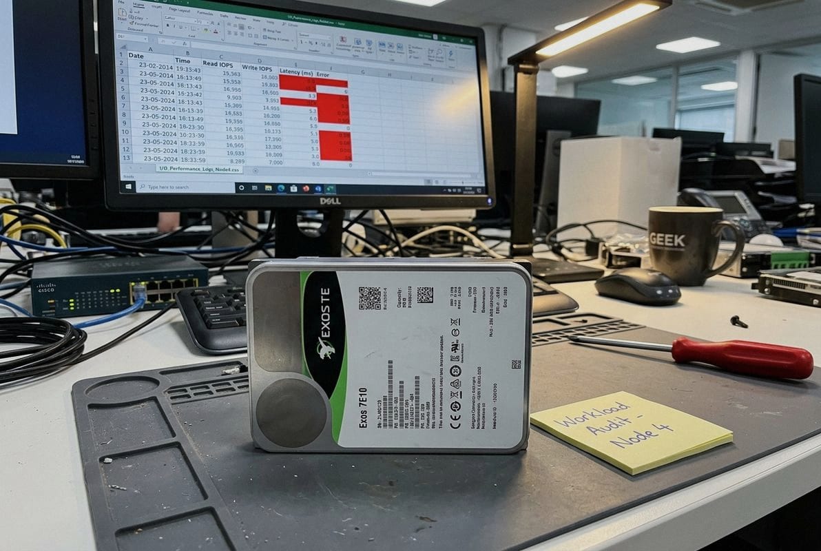 Determining HDD Workload Rating Enterprise HDD workload rating analysis including terabytes written and uptime demands (ID#2)