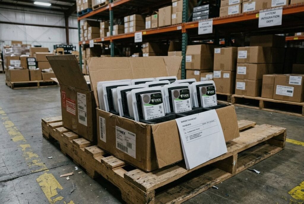 Bulk enterprise HDD packaging and supply chain stability for data center projects